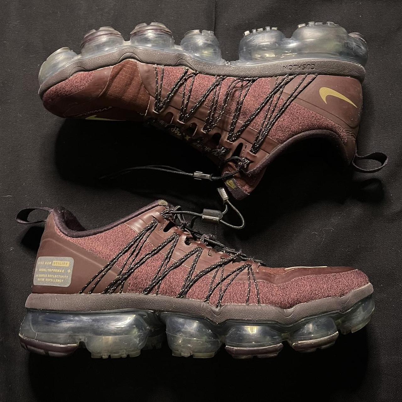 Nike Air VaporMax Run Utility Burgundy Crush size 7 Depop