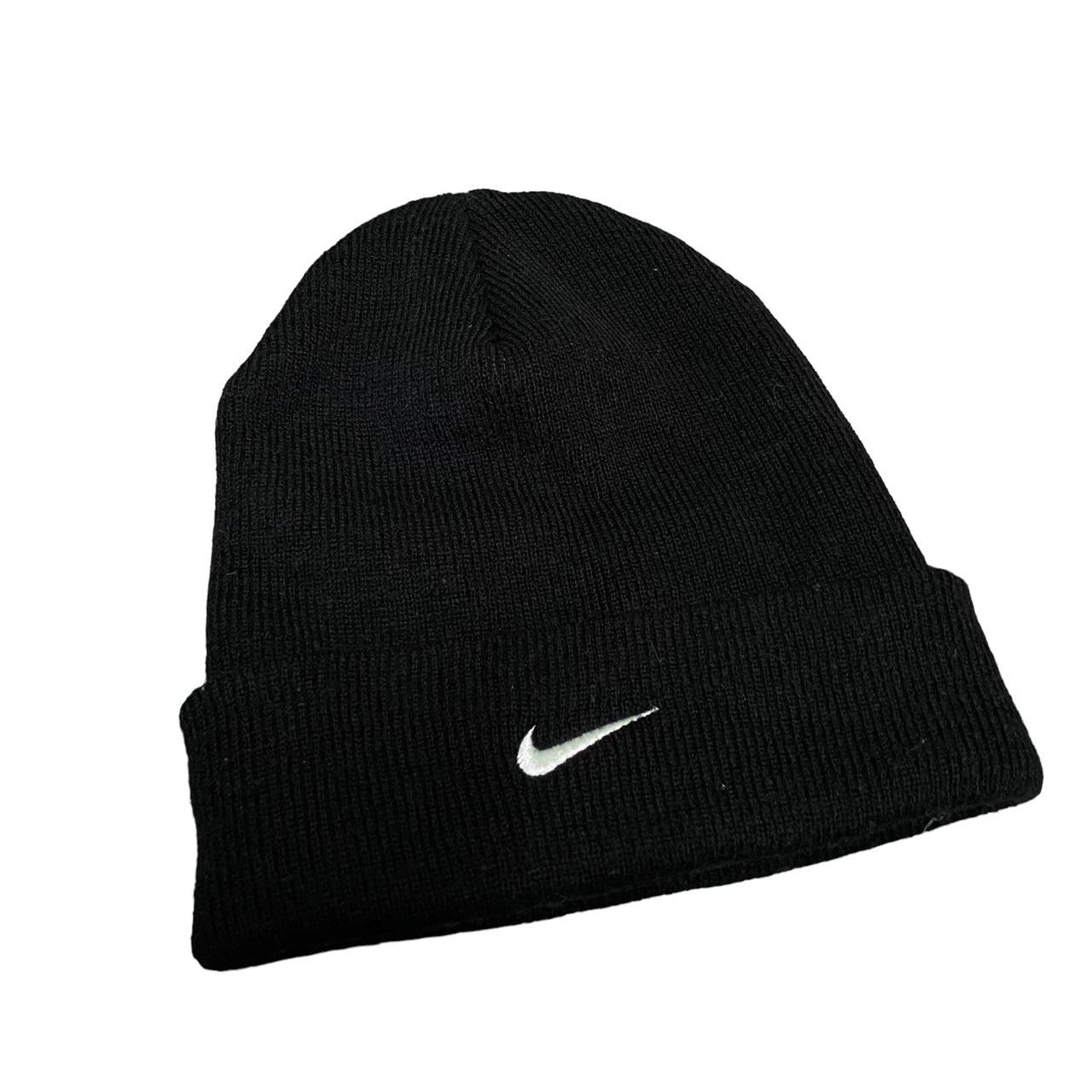 Vintage Nike Beanie Hat Black Colour One | Depop