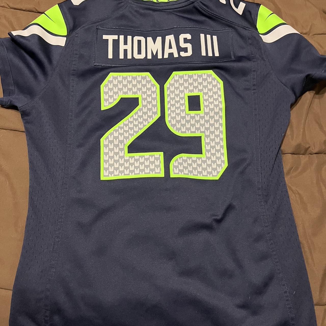 Earl thomas grey outlet jersey