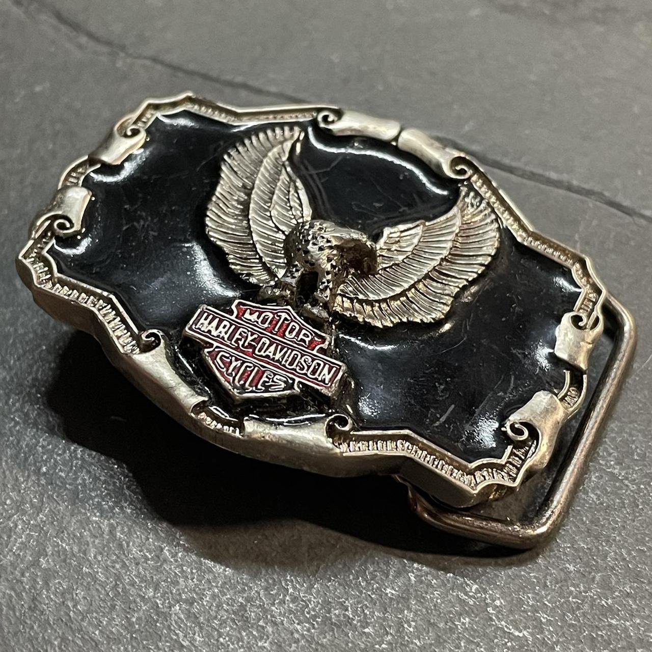 Vintage Harley Davidson belt buckle. This vintage | Depop