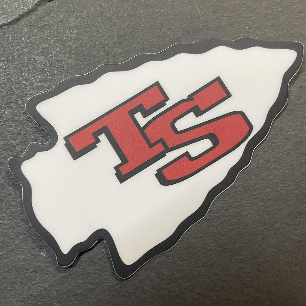 Taylor Swift Kansas City Chiefs stickers. 4 KC - Depop