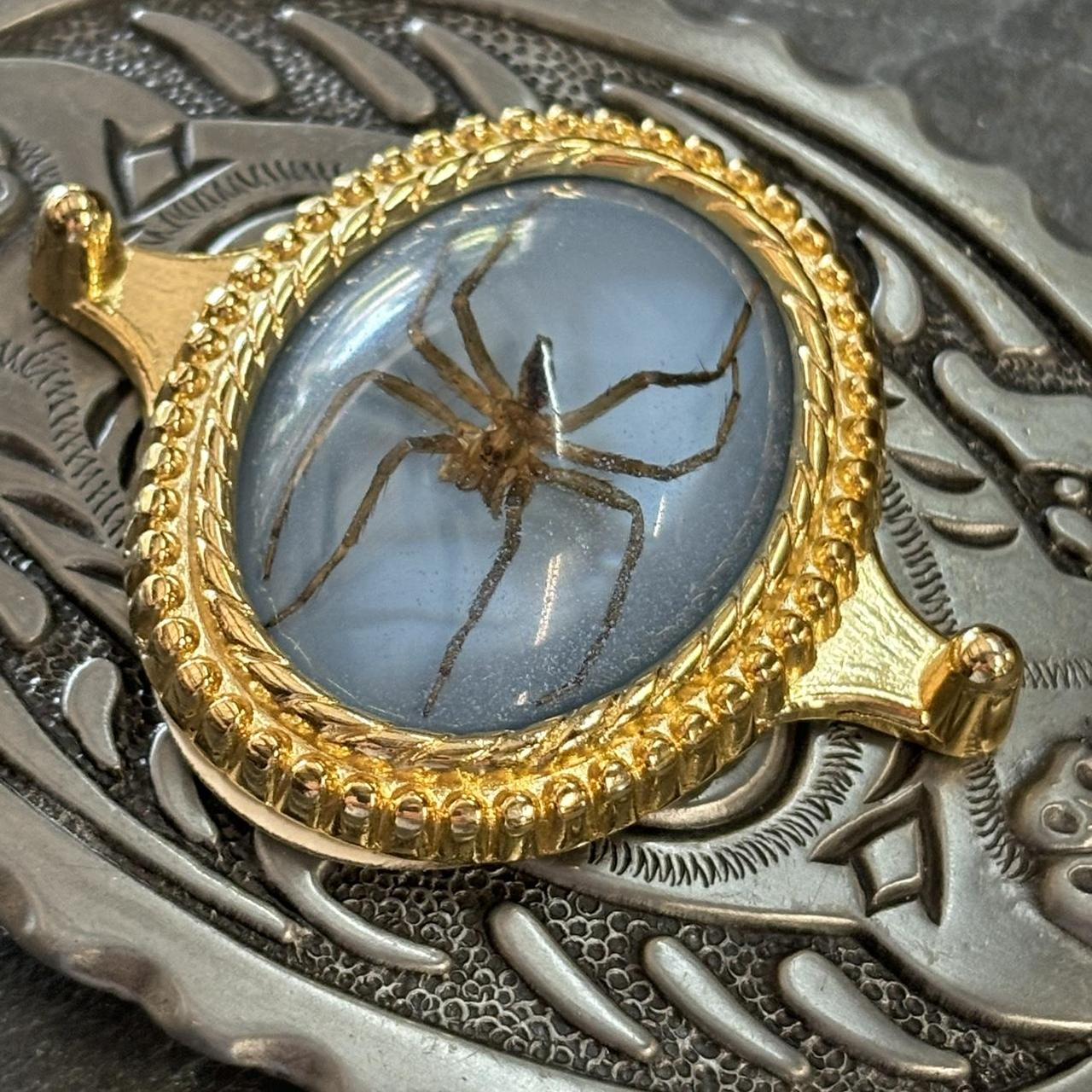 Vintage spider belt This vintage buckle Depop
