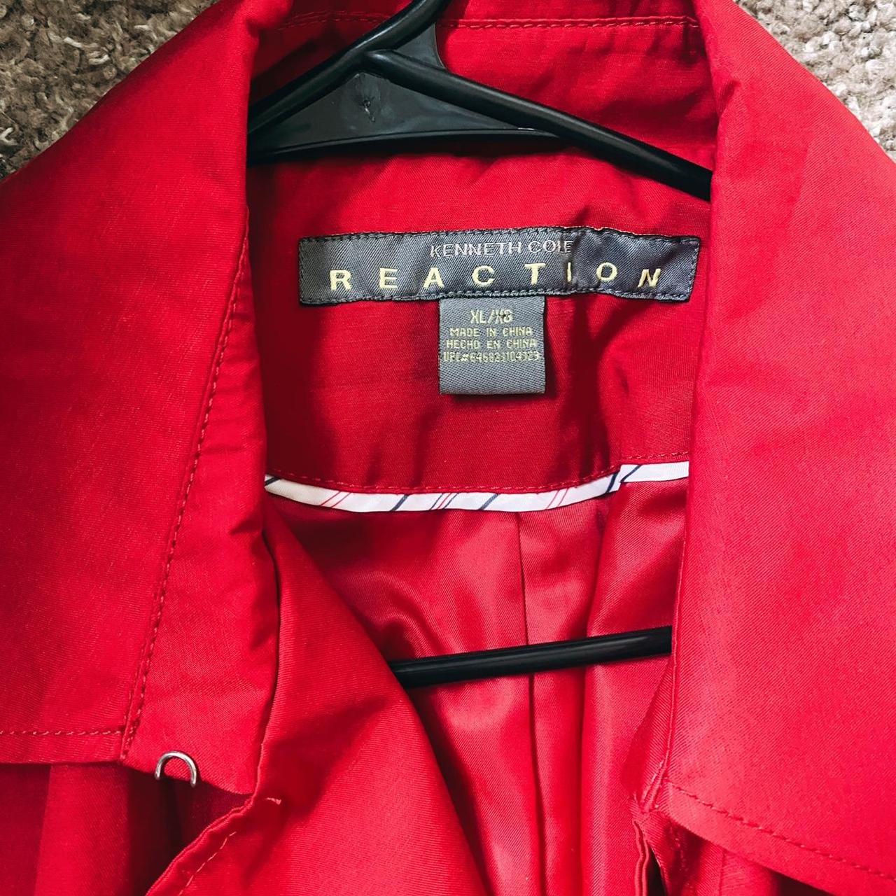 Kenneth cole red coat sale