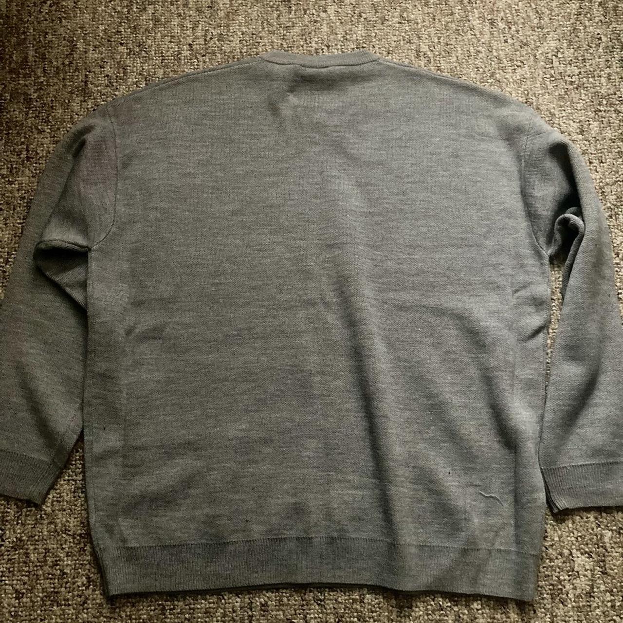 G59 Records 2014 knit sweater (Grey/Black) 10/10... - Depop