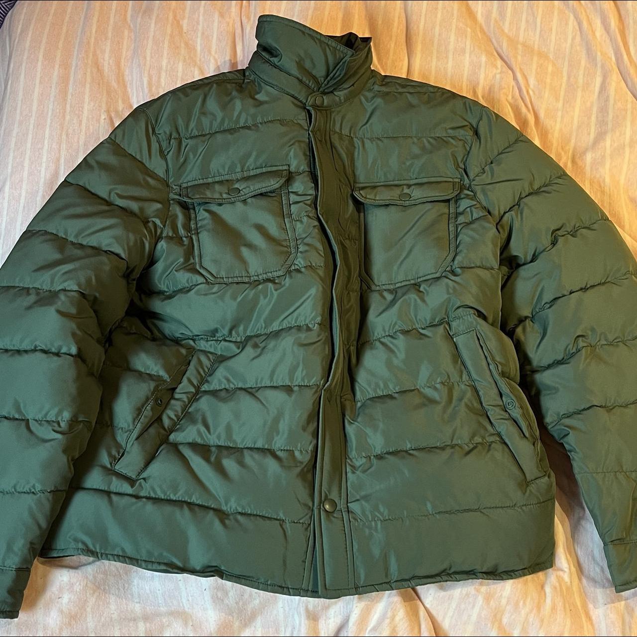 Zara Men's Green Jacket | Depop