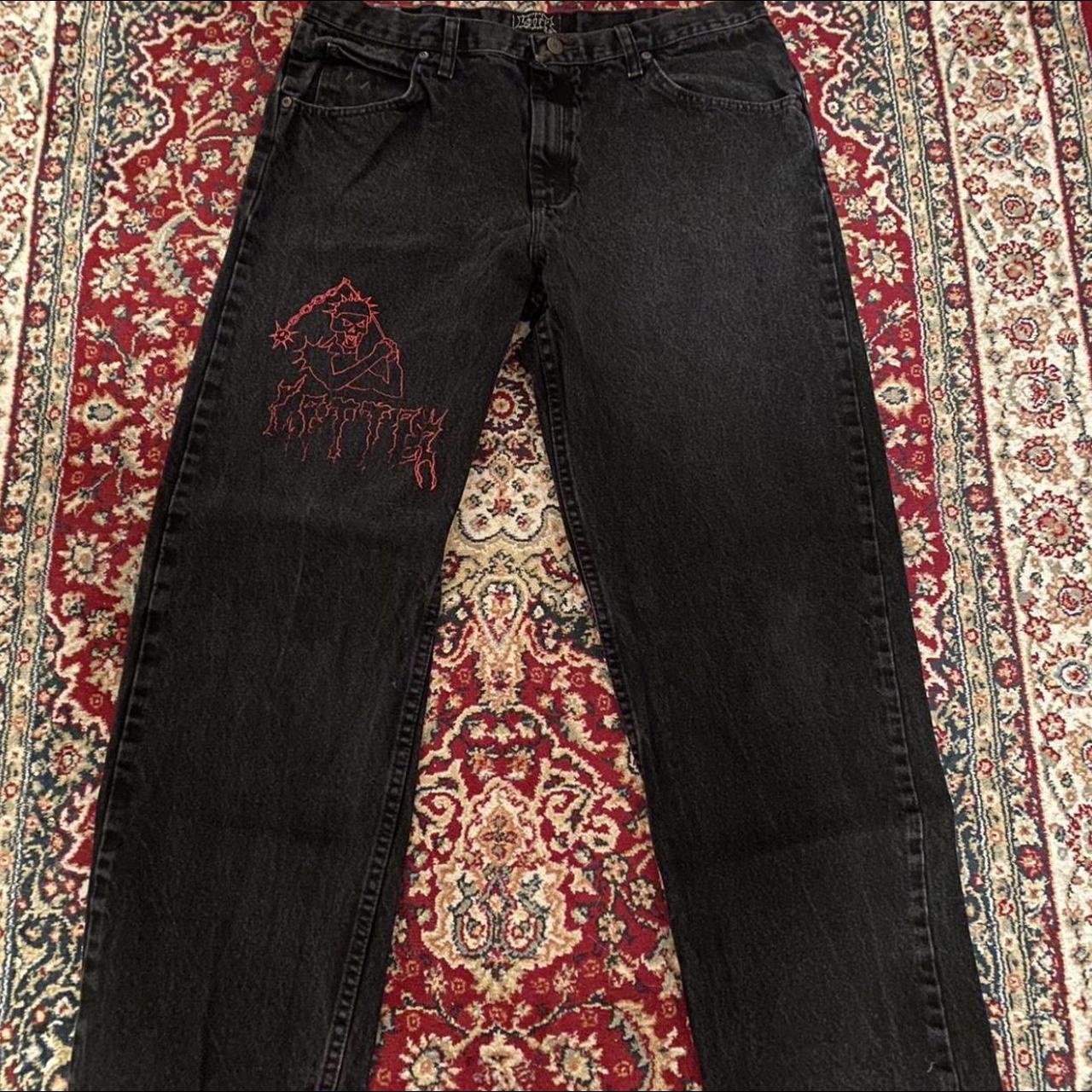 Letter co skate jeans these are so sick it’s a local... - Depop
