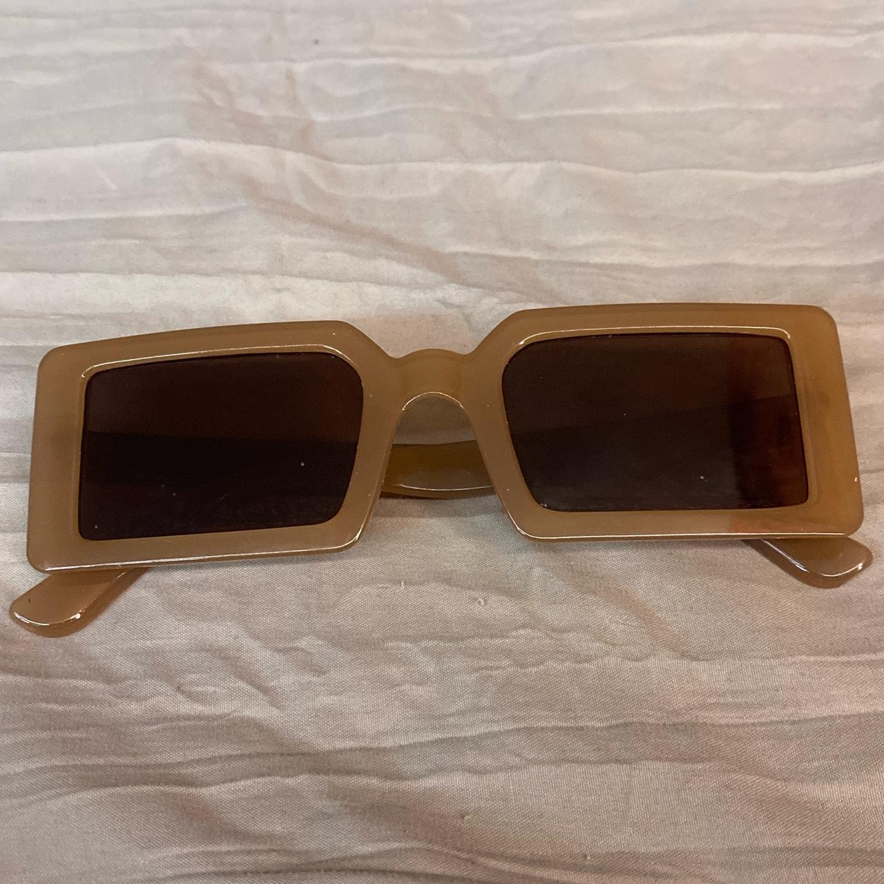 Women S Brown Sunglasses Depop