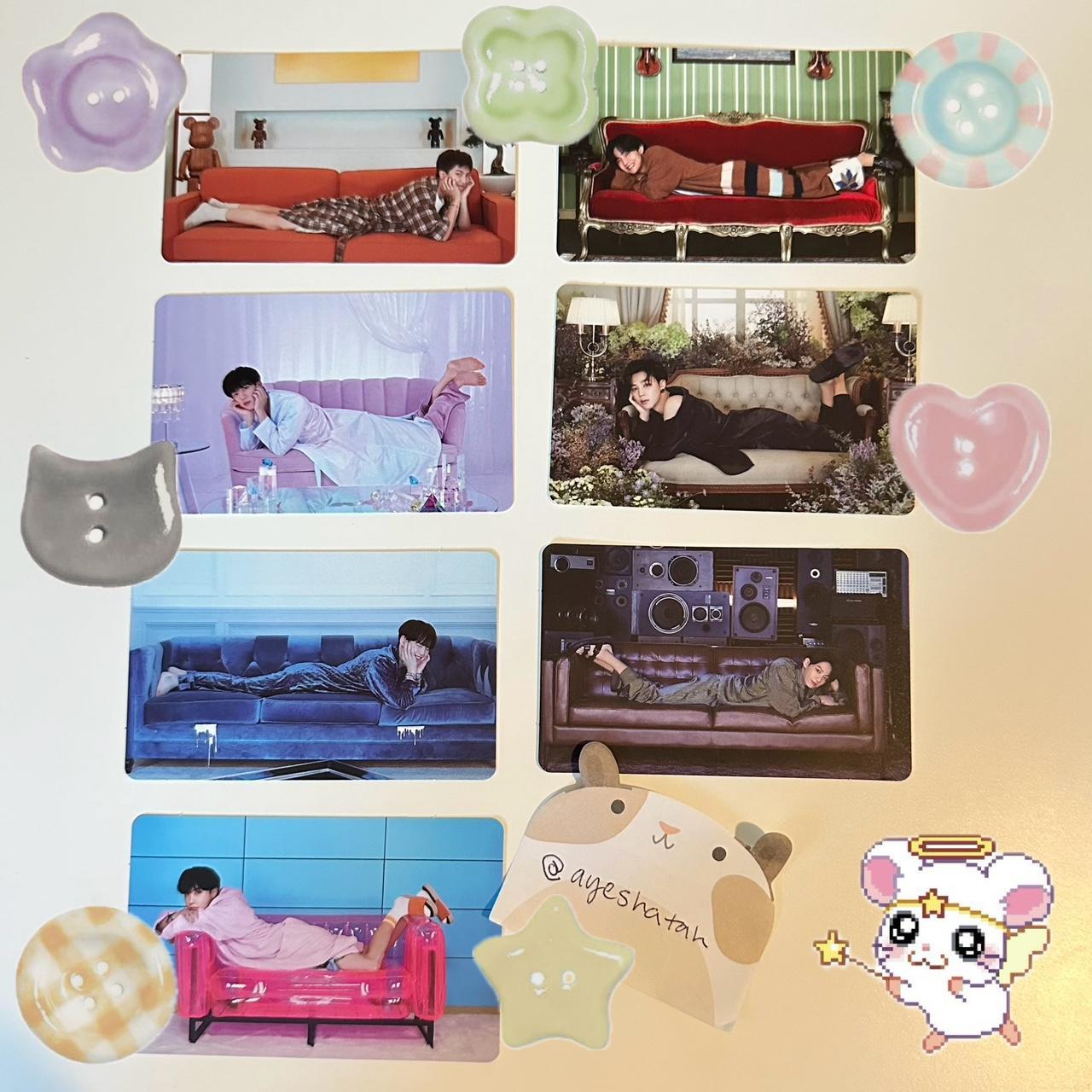 BTS Be Deluxe version photocard set $49 for all, $7 | Depop