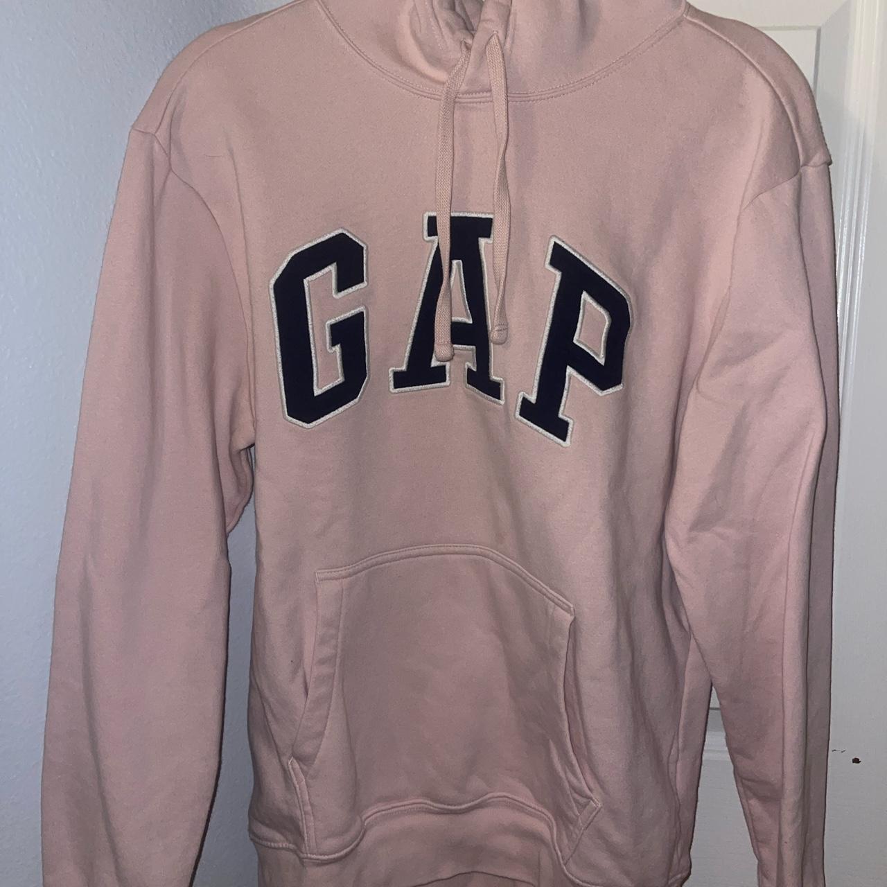 Pink gap hoodie #gap - Depop