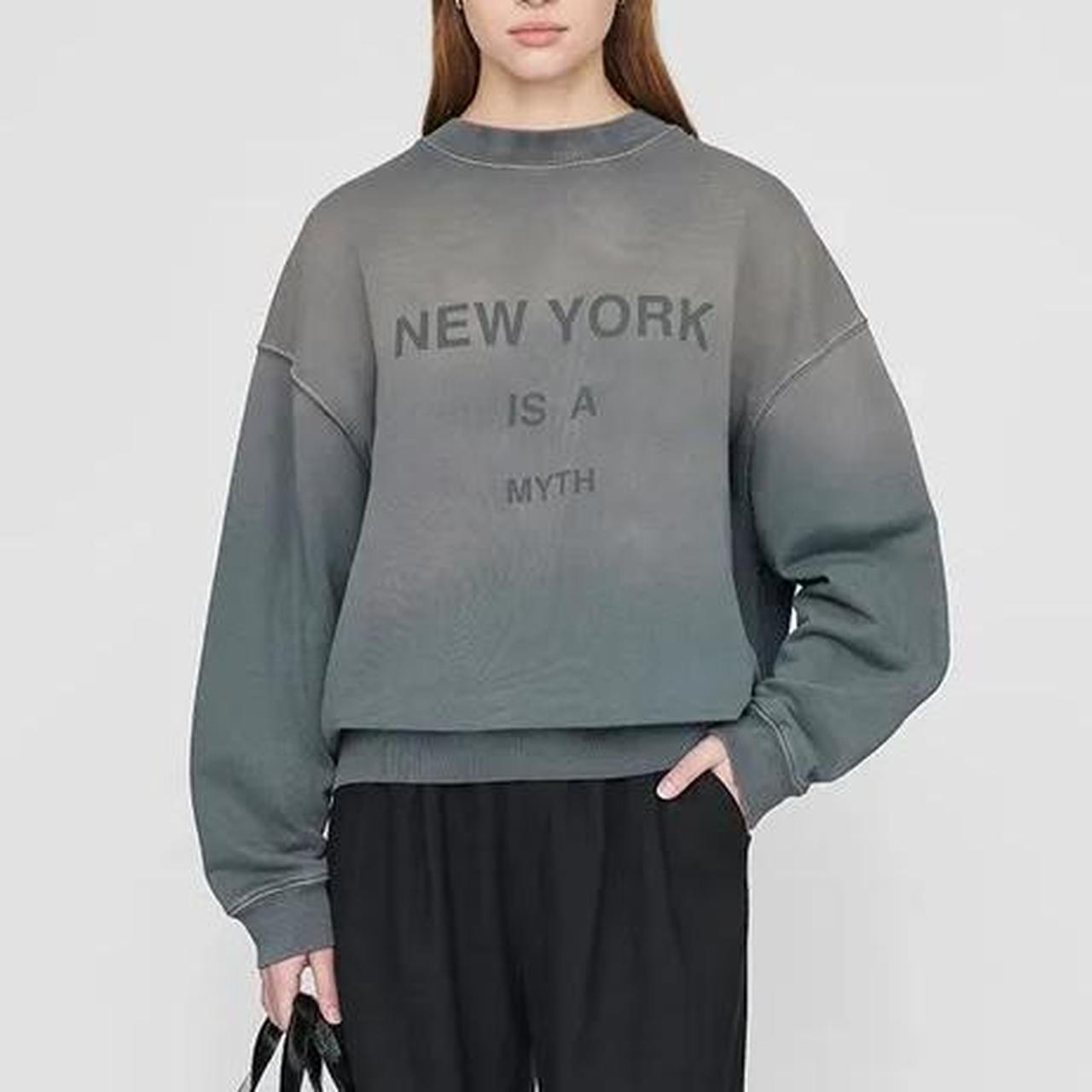 Anine Bing New York is a Myth Crewneck / Sweatshirt... - Depop