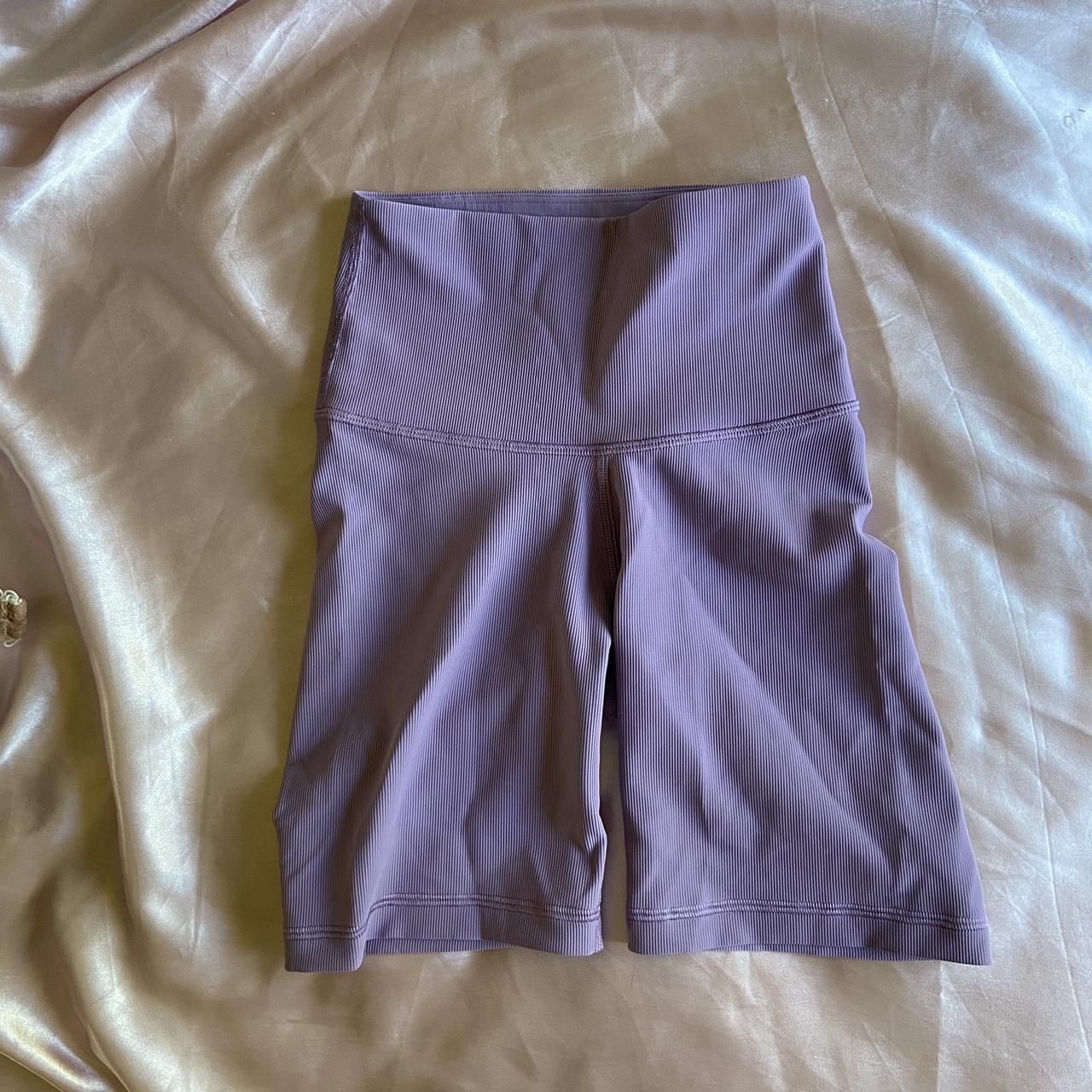 Aritzia TNA purple biker shorts Size XS aritzia TNA Depop