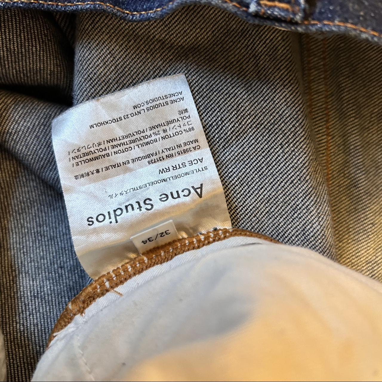 Acne Studios jeans Only selling cause slim fit... - Depop