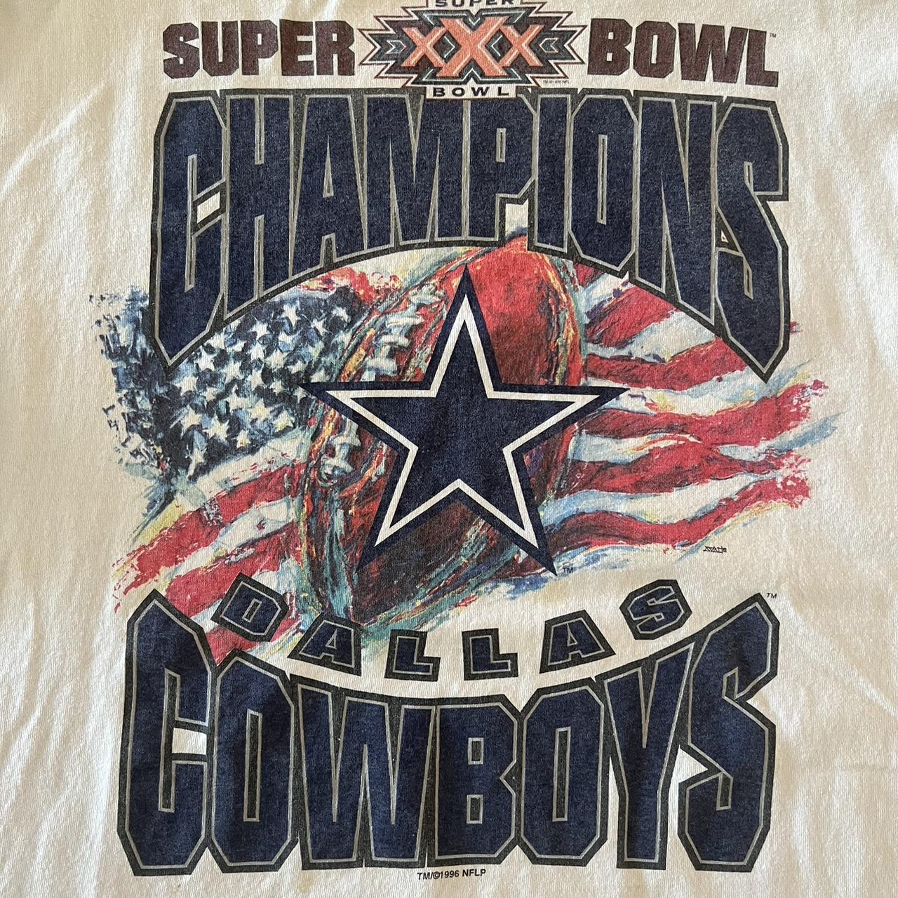 Vintage Starter Dallas Cowboys Super Bowl 30 NFL - Depop