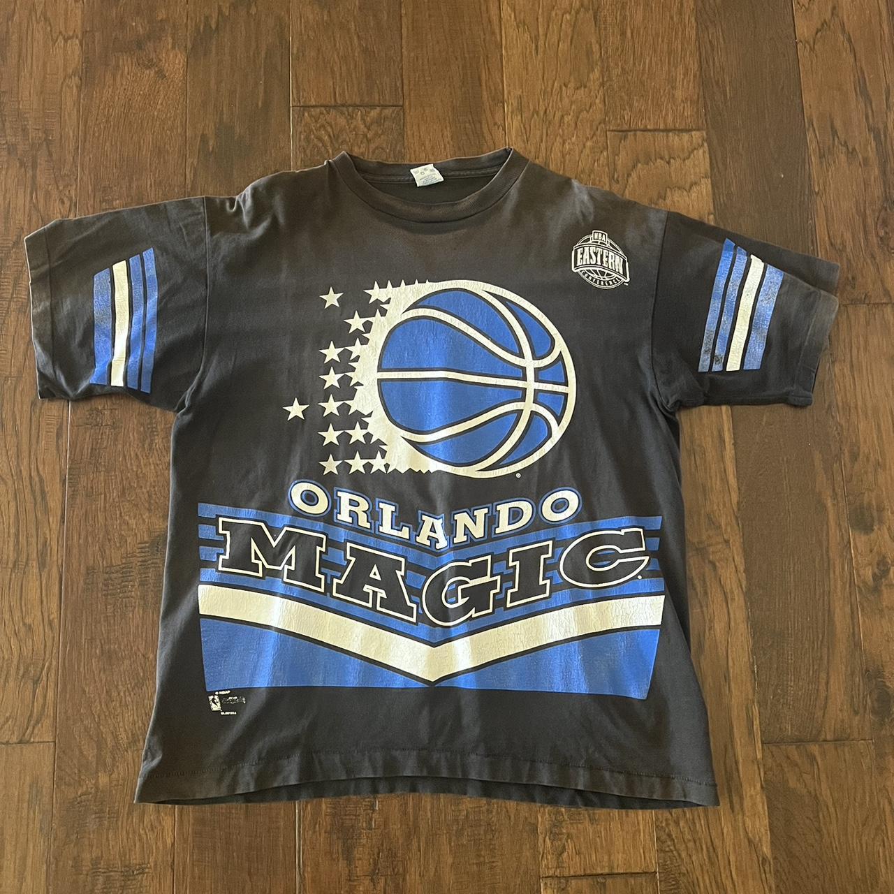 NBA Logo Blue National Basketball Association Activewear T-Shirt