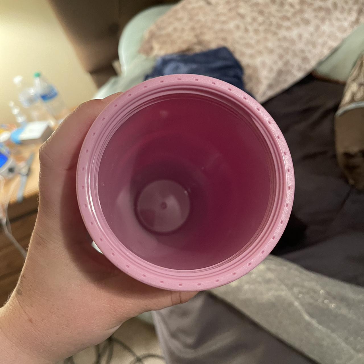 NWT Starbucks Wave Tumbler in Pink & Purple So - Depop