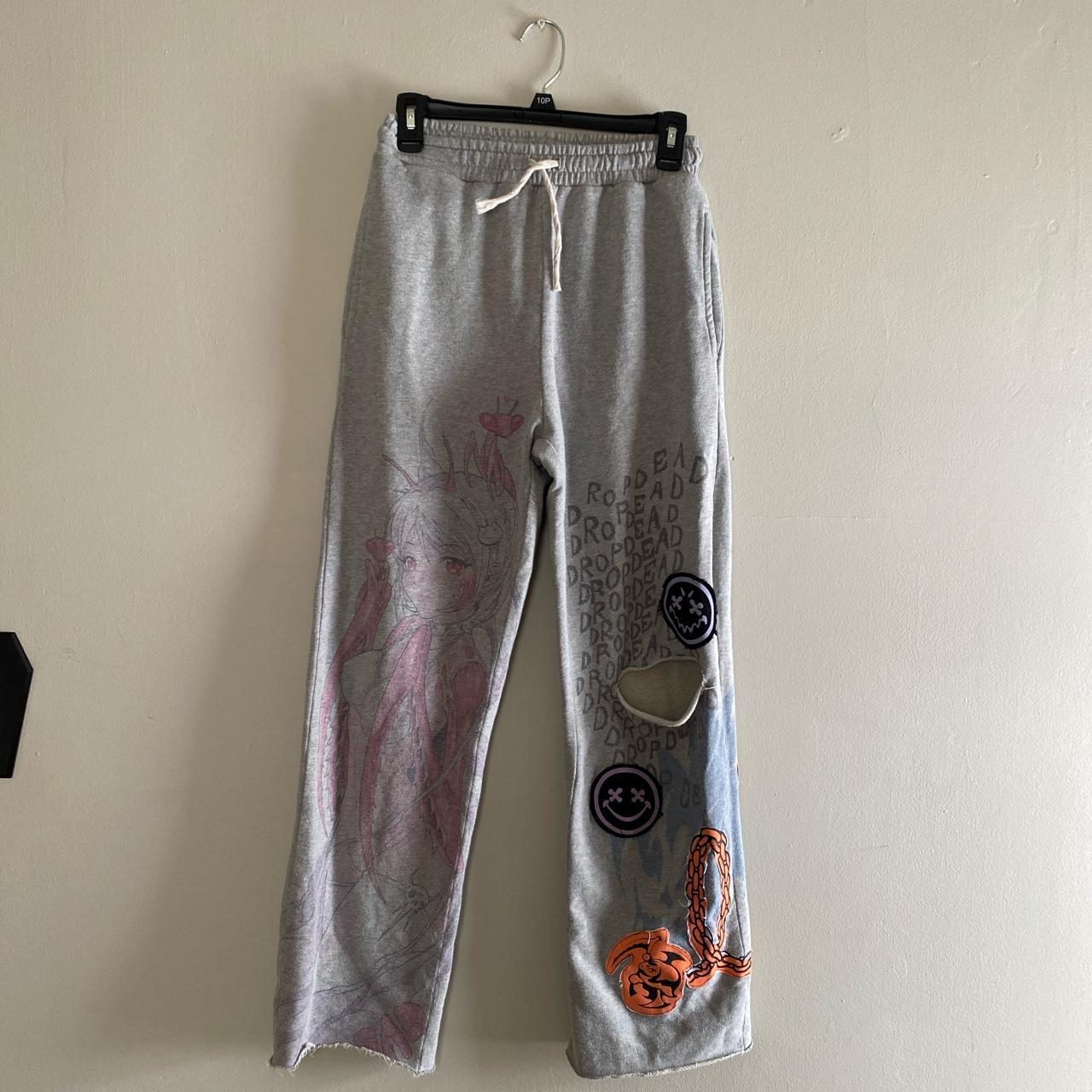 Dropdead Women's Grey Joggers-tracksuits