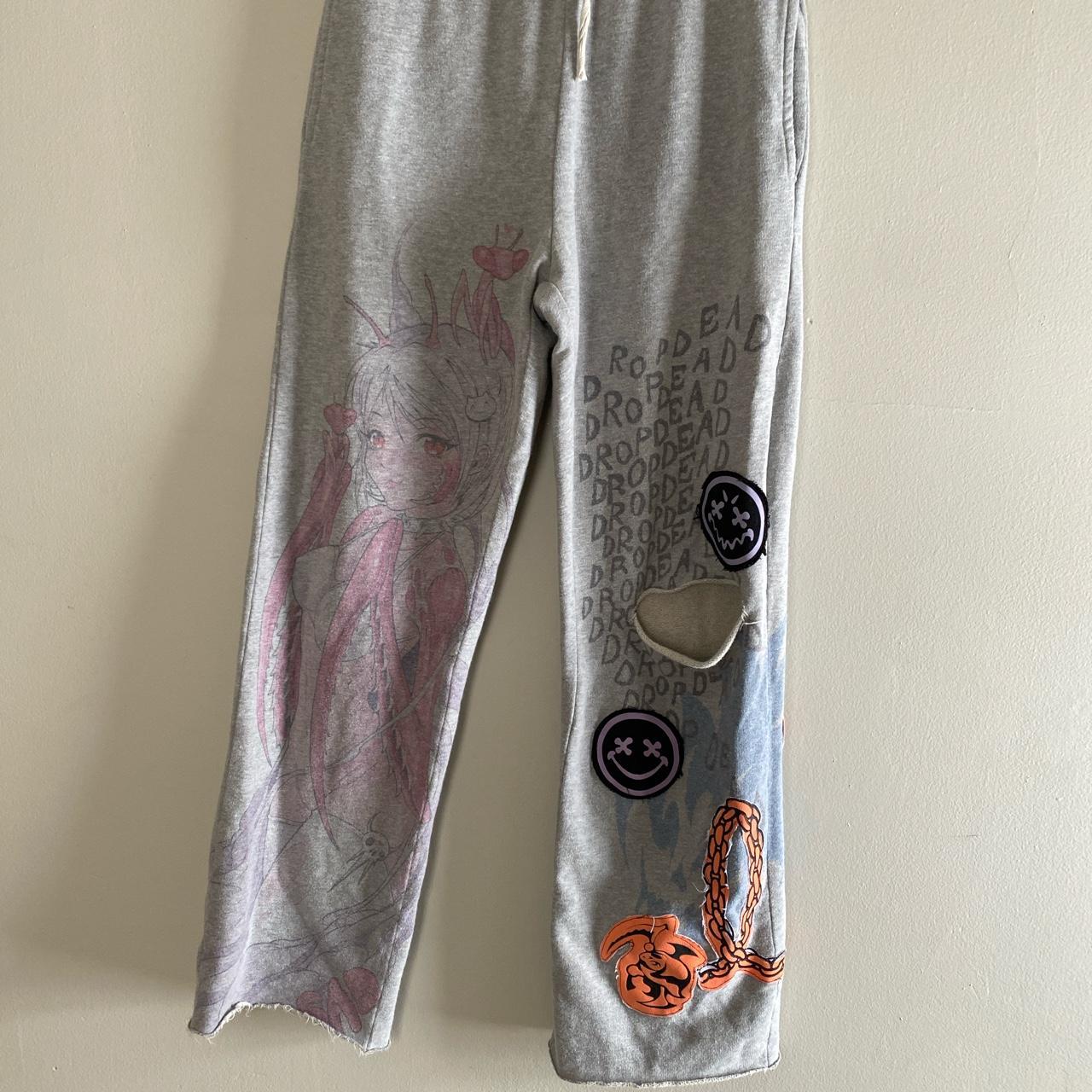 Dropdead Women's Grey Joggers-tracksuits (2)