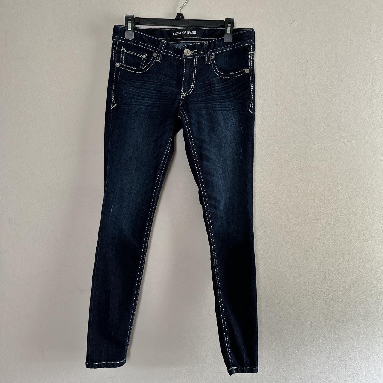 Express hot sale jeans size