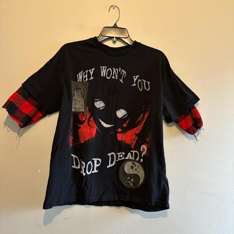DROP DEAD サッカーシャツ Bring Me The Horizon DROP DEAD サッカーシャツ Bring Me The Horizon Drop Dead