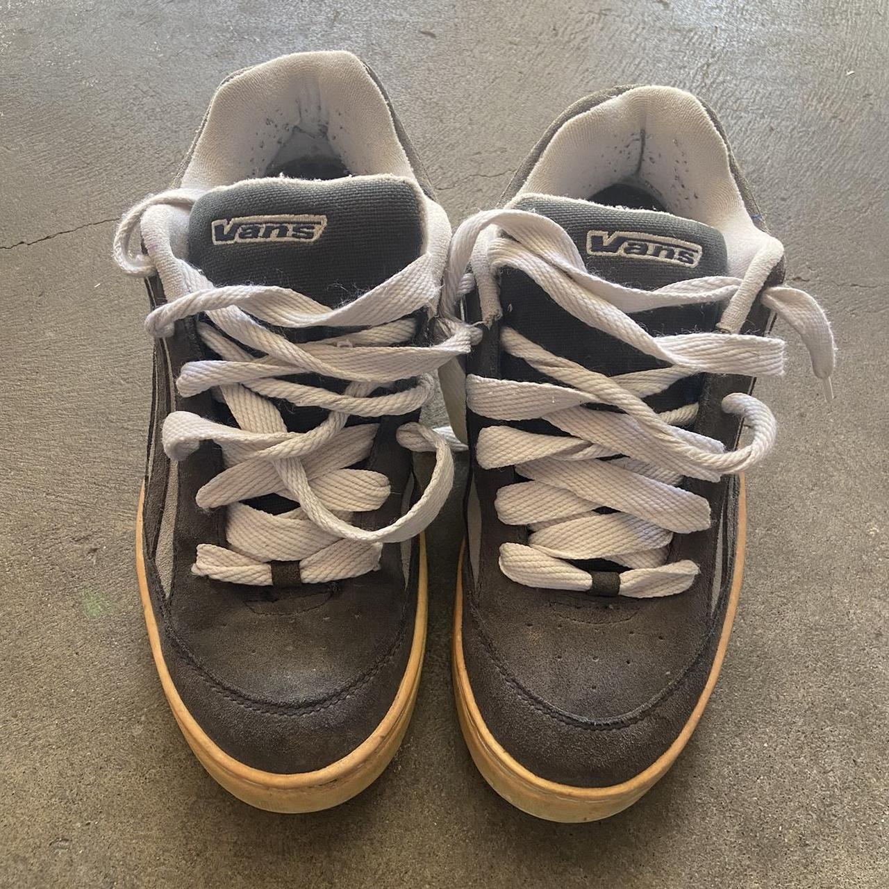 Vintage Chunky Vans Y2k Skate Shoes size 12 Let me... - Depop