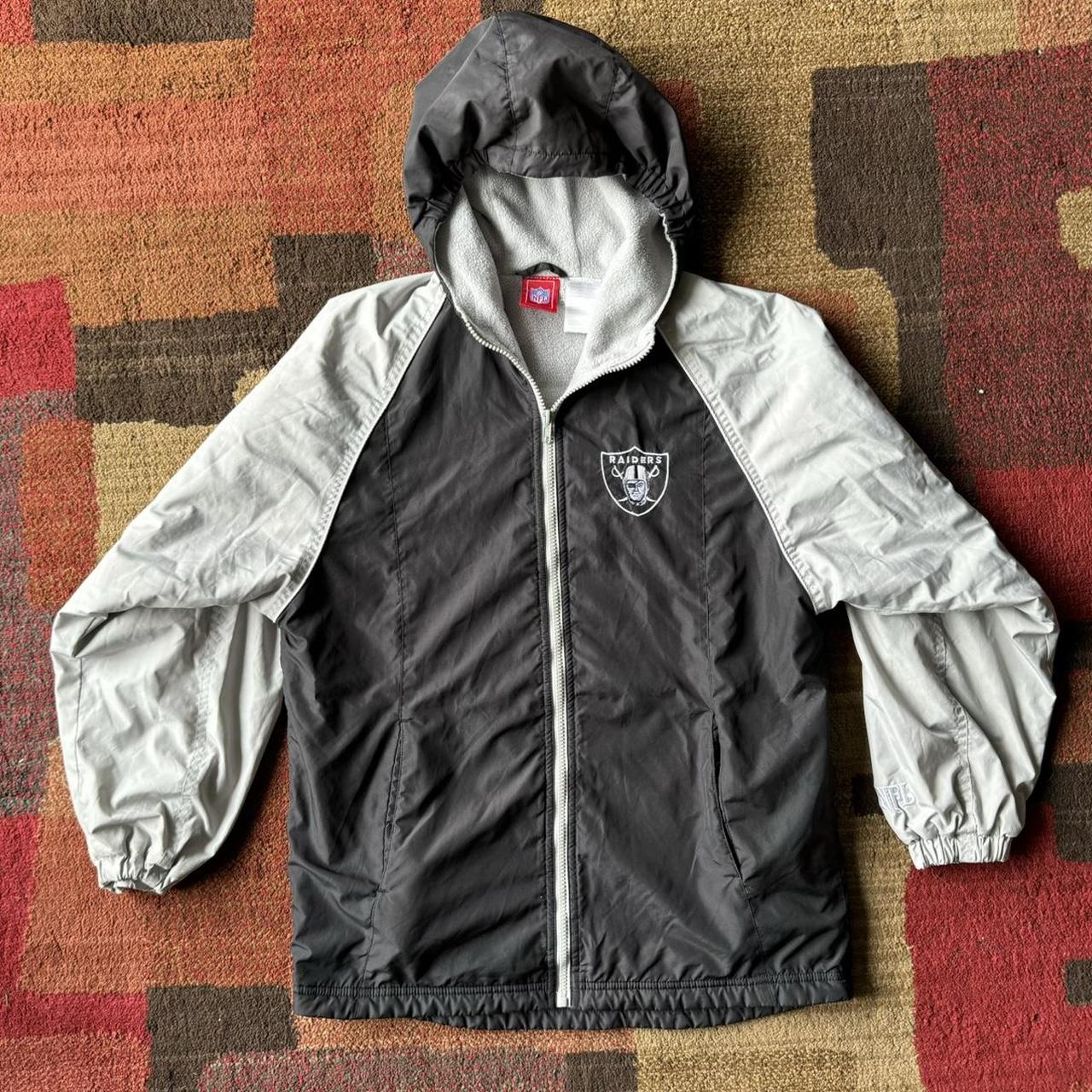 Vintage offers Raiders Windbreaker Jacket