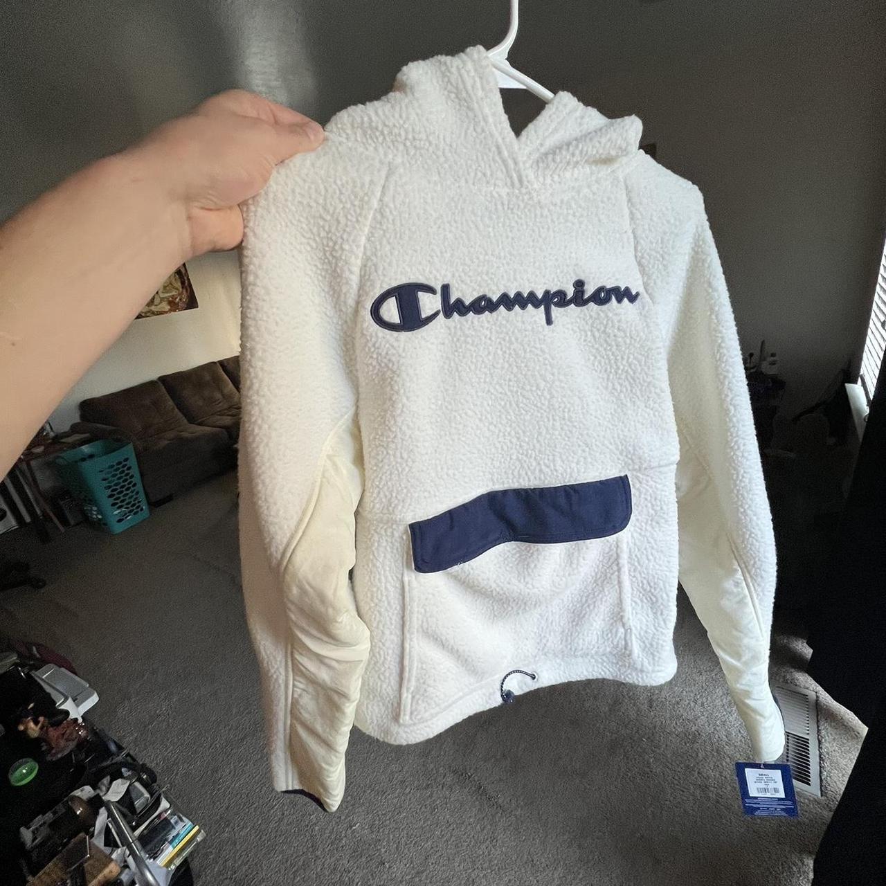 Champion sherpa store hoodie women's