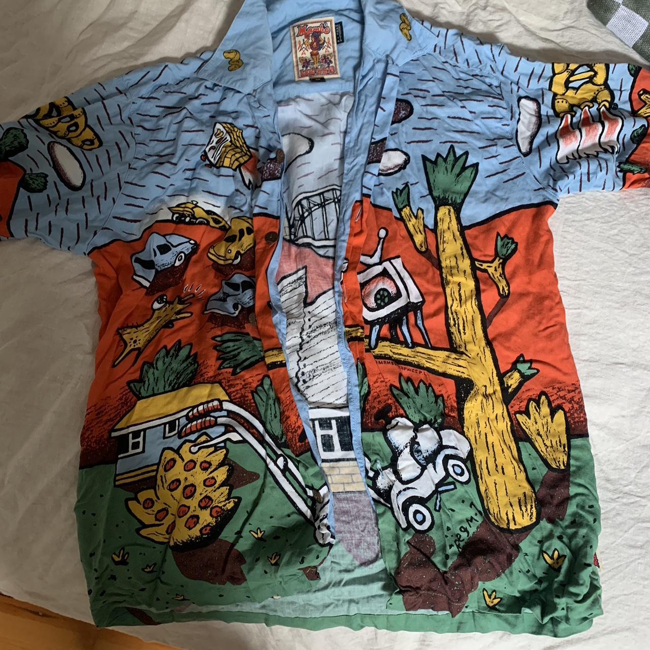 Rare vintage mambo loud shirt by reg mombassa size | Depop