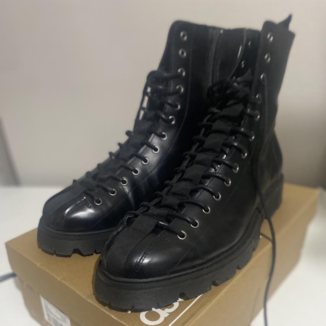 Brand new leather boots - Depop