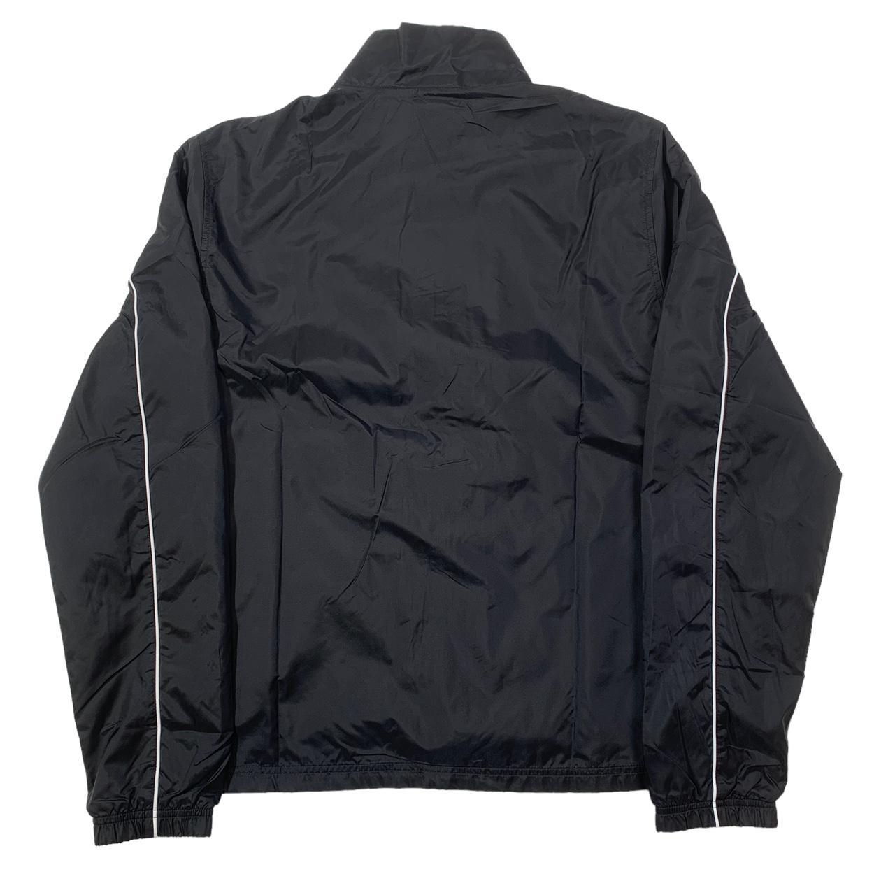 mens black and white nike jacket