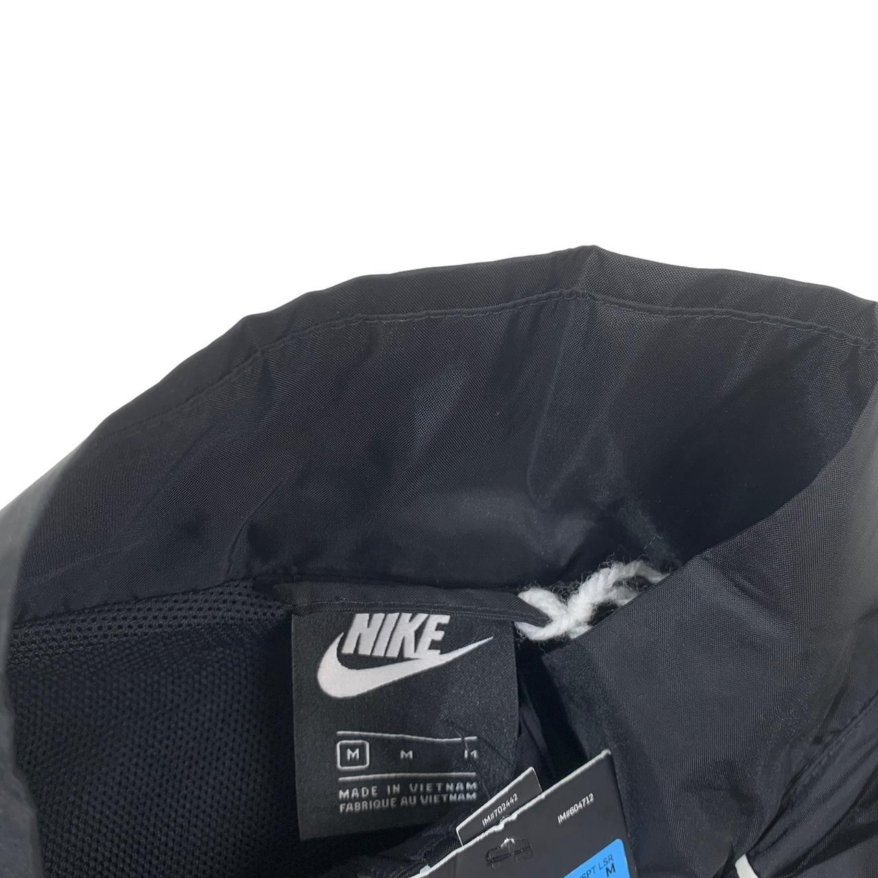 Nike Men's Black and White Jacket | Depop