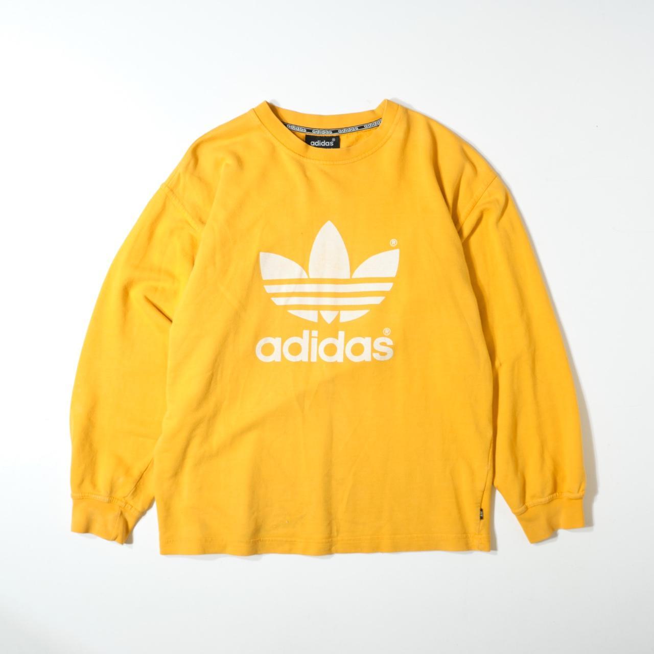 yellow adidas joggers mens