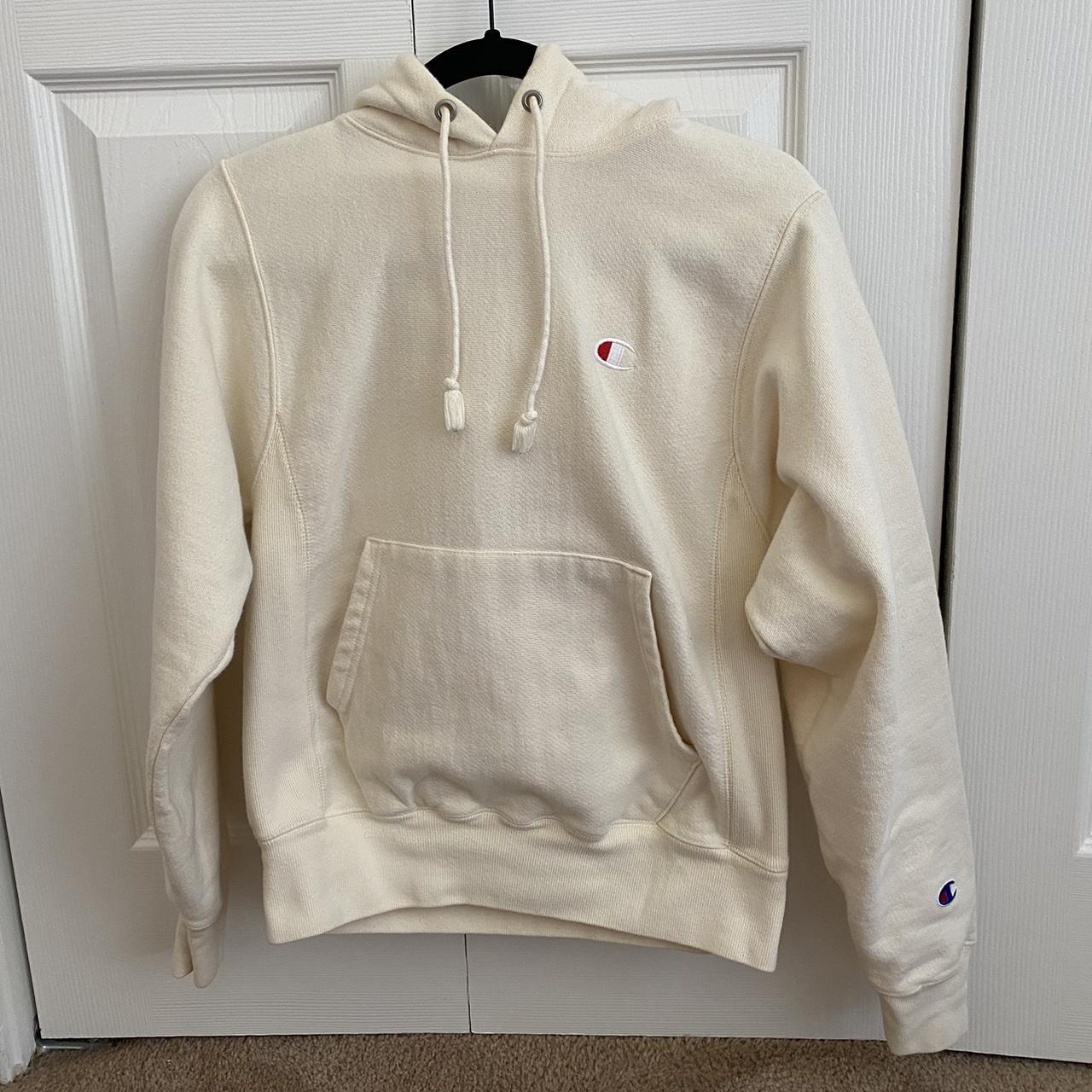 Champion reverse clearance weave hoodie cream