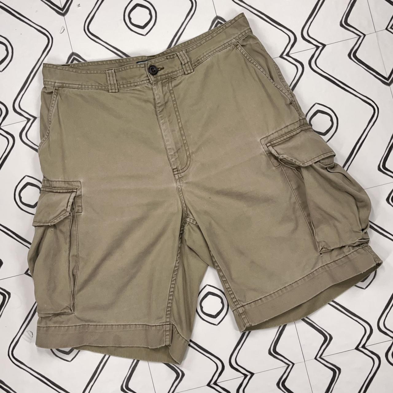 Polo Ralph Lauren Men's Brown and Khaki Shorts | Depop