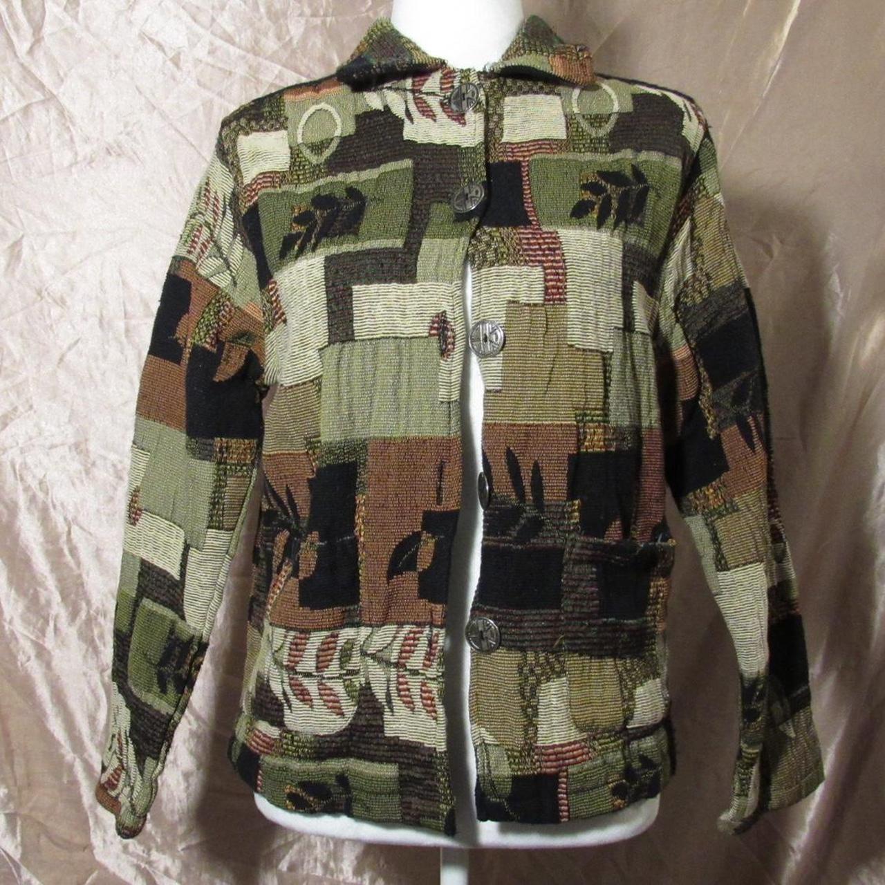 Women's Jacket - Multi/Green - S – Vintage Patchw… - image 3