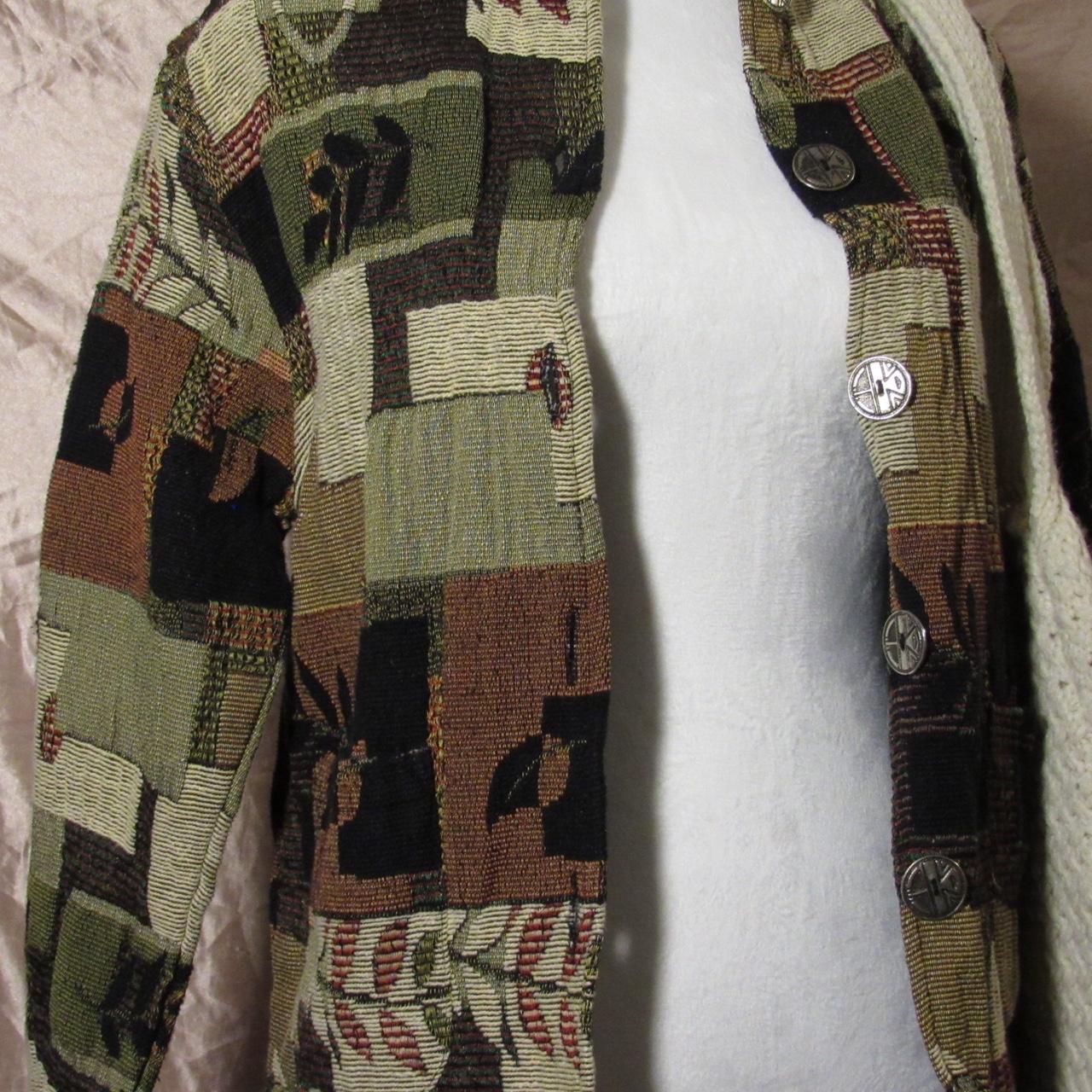 Women's Jacket - Multi/Green - S – Vintage Patchw… - image 5