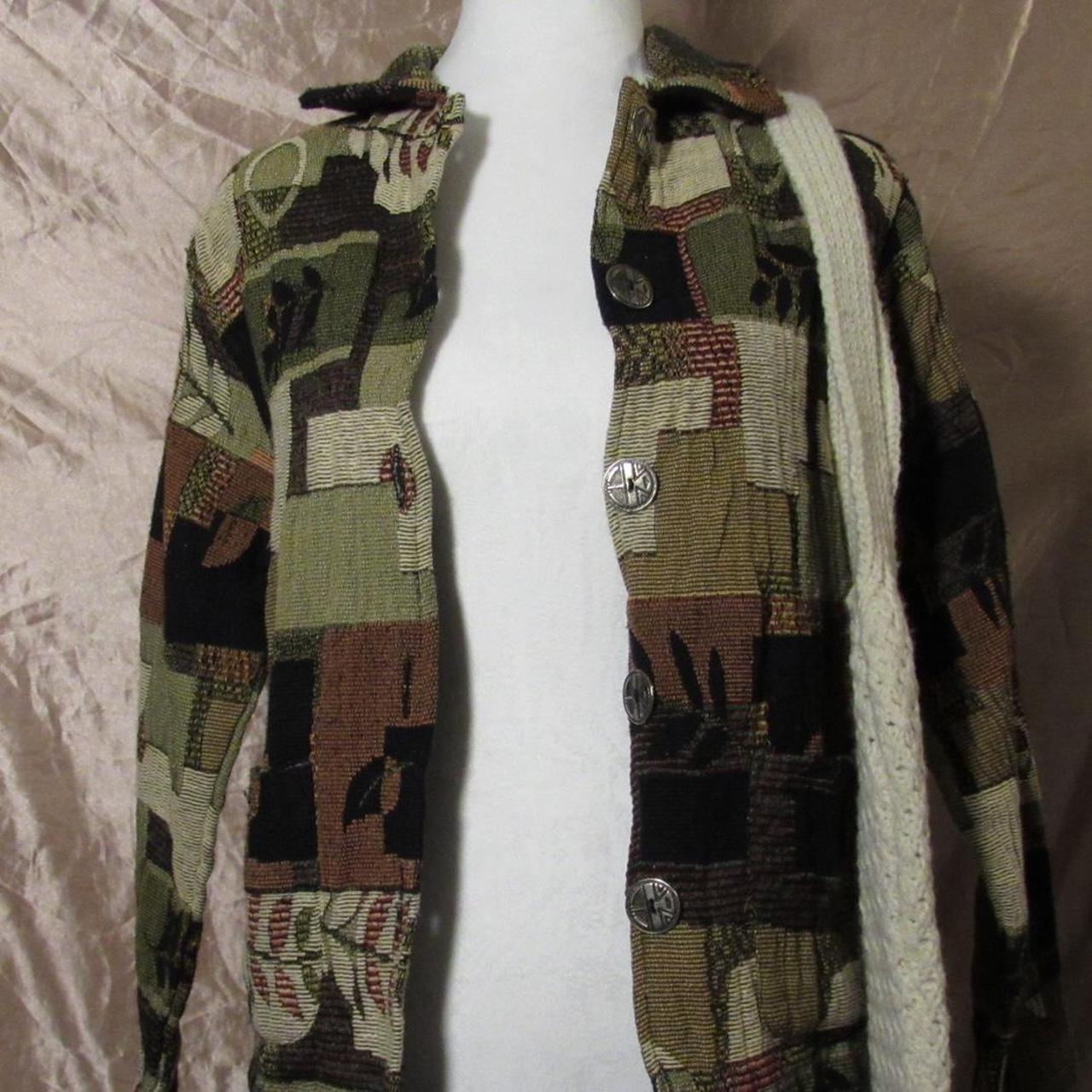 Women's Jacket - Multi/Green - S – Vintage Patchw… - image 6