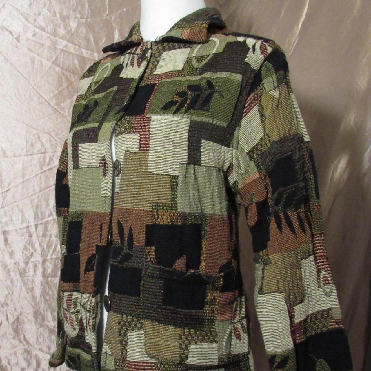 Women's Jacket - Multi/Green - S – Vintage Patchw… - image 8