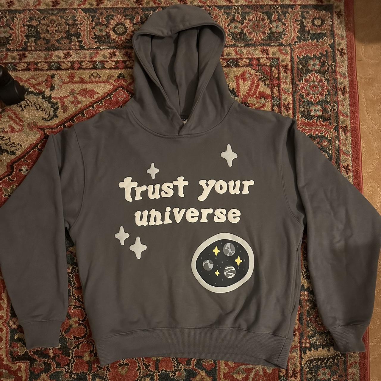 BROKEN PLANET trust your universe hoodie One of my... - Depop