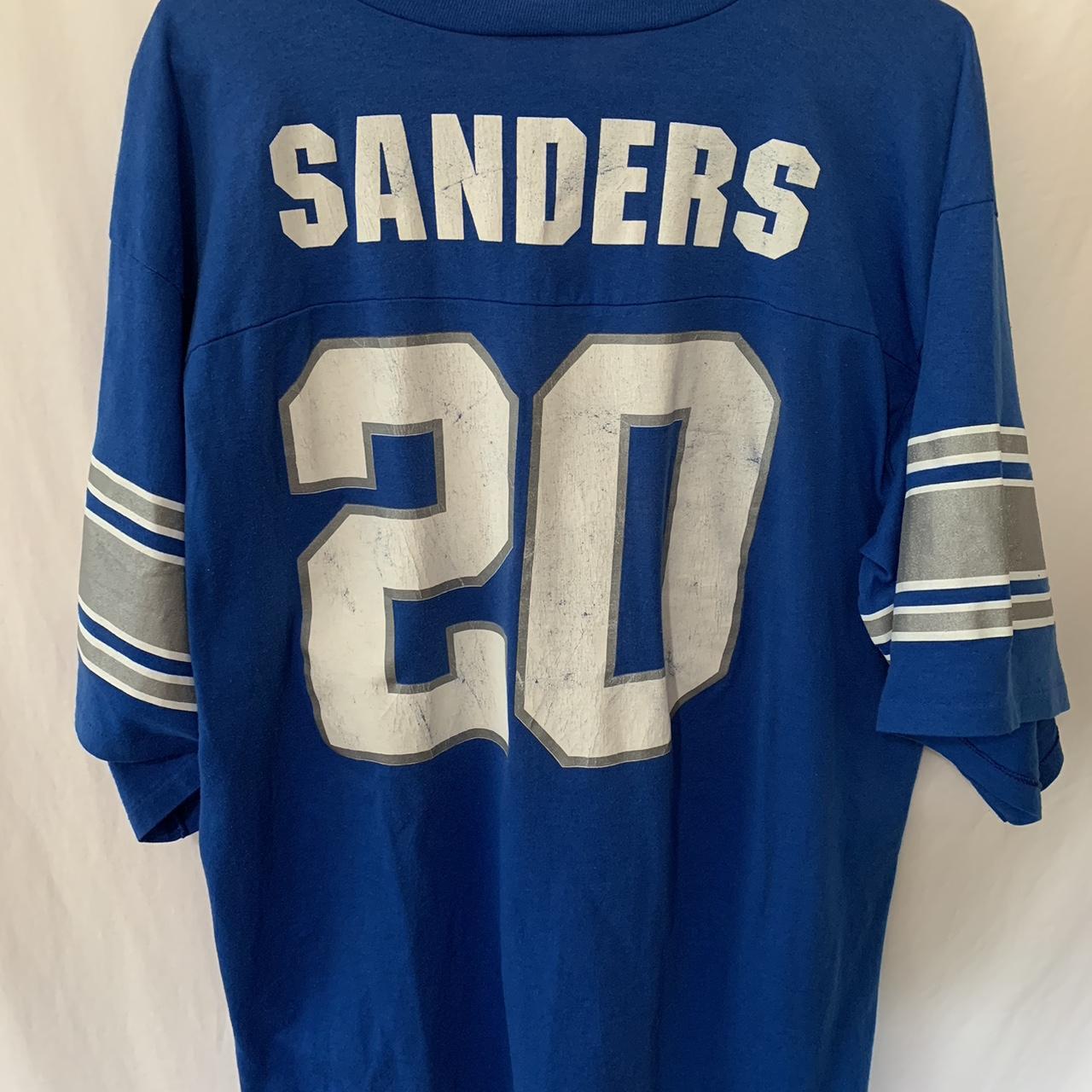 Logo 7 NFL Vintage Detroit Lions Barry Sanders 20 - Depop