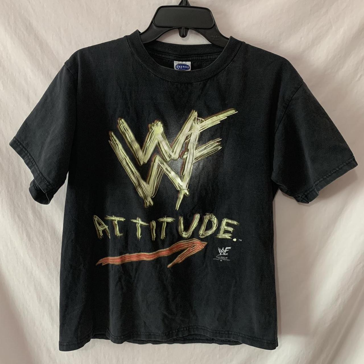 wwf attitude shirt