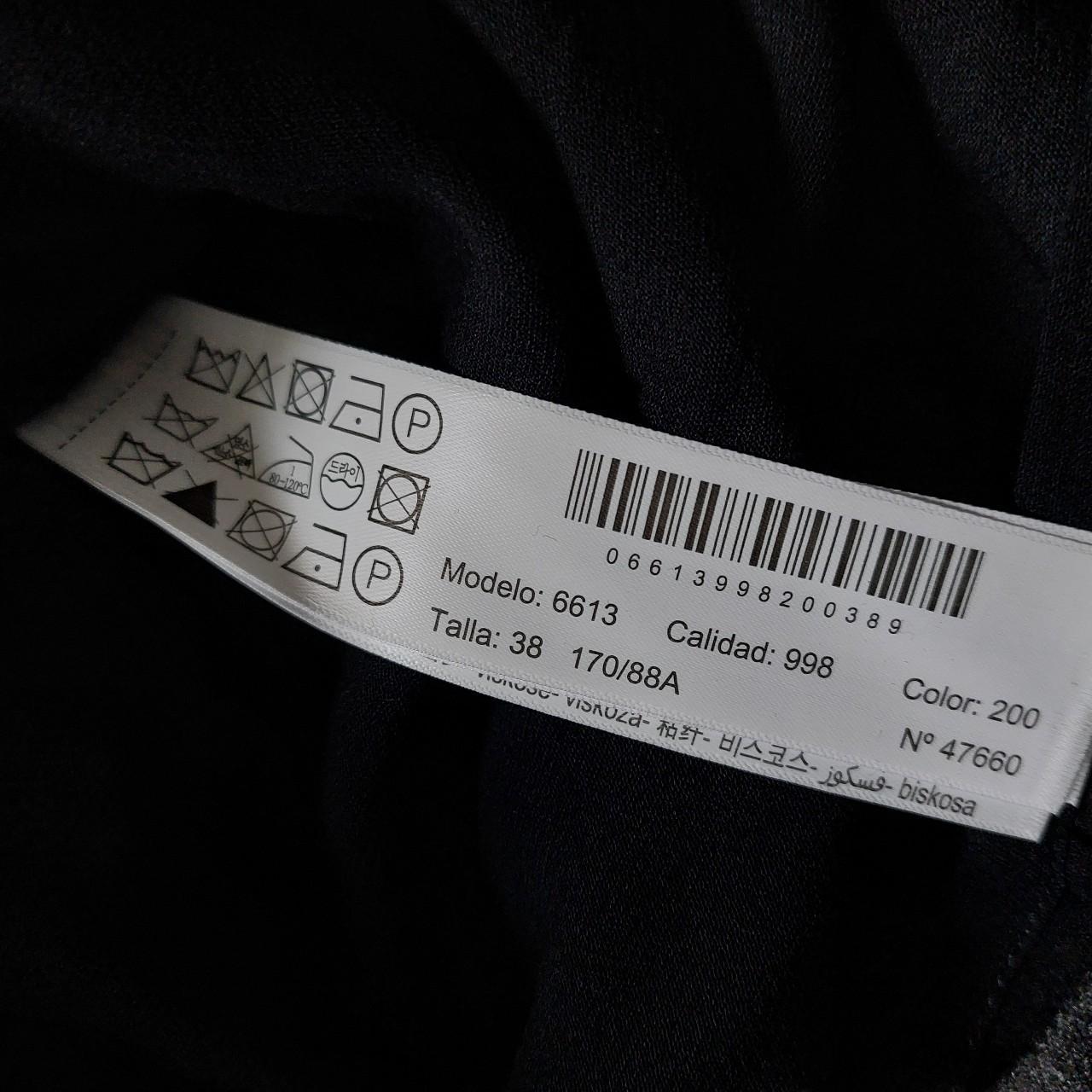 Massimo Dutti cowl shirt style dress. Charcoal grey.... - Depop