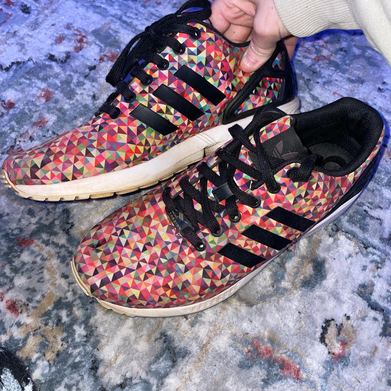 Adidas zx clearance flux multicolor 39