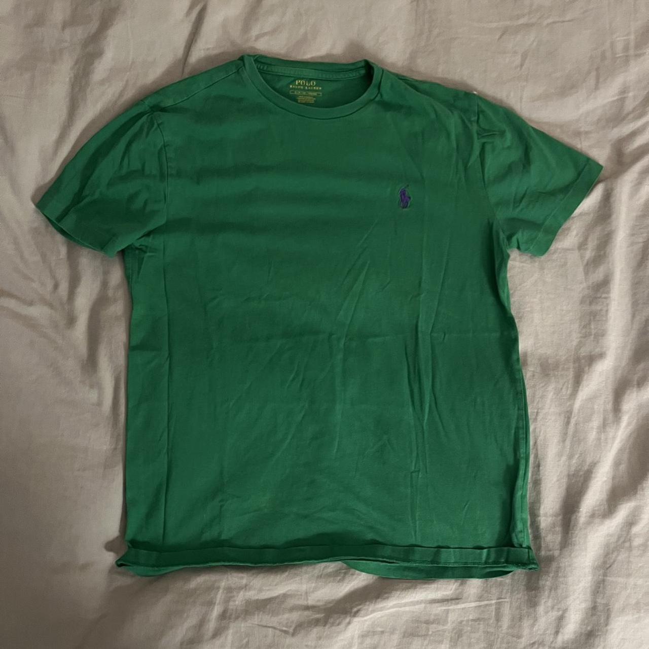 Men’s Polo Ralph Lauren Green T Shirt Size S Like... - Depop