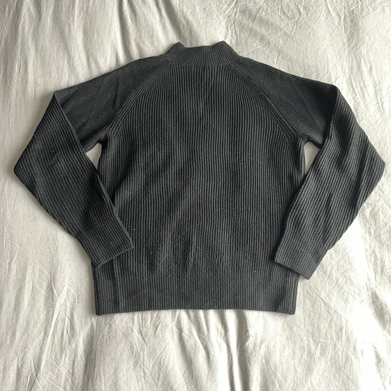 Uniqlo Black Turtleneck Sweater Size S Excellent... - Depop