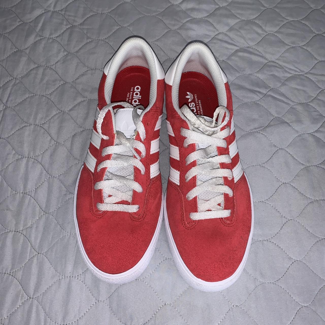 Red Suede Adidas All Star Shoes Us Mens Size 9 Depop