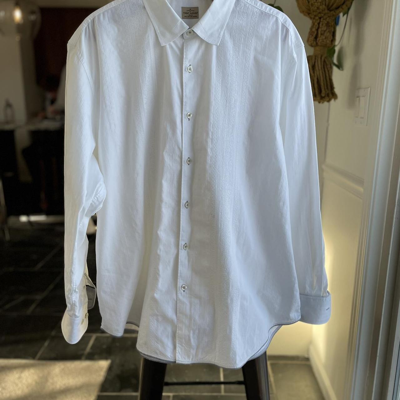 Tommy Bahama Big & Tall Men's White Shirt | Depop