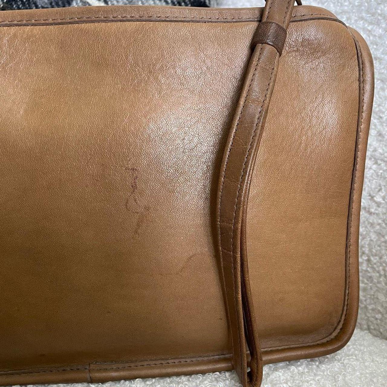 Circa 2017 Coach brown leather briefcase. Never used - Depop