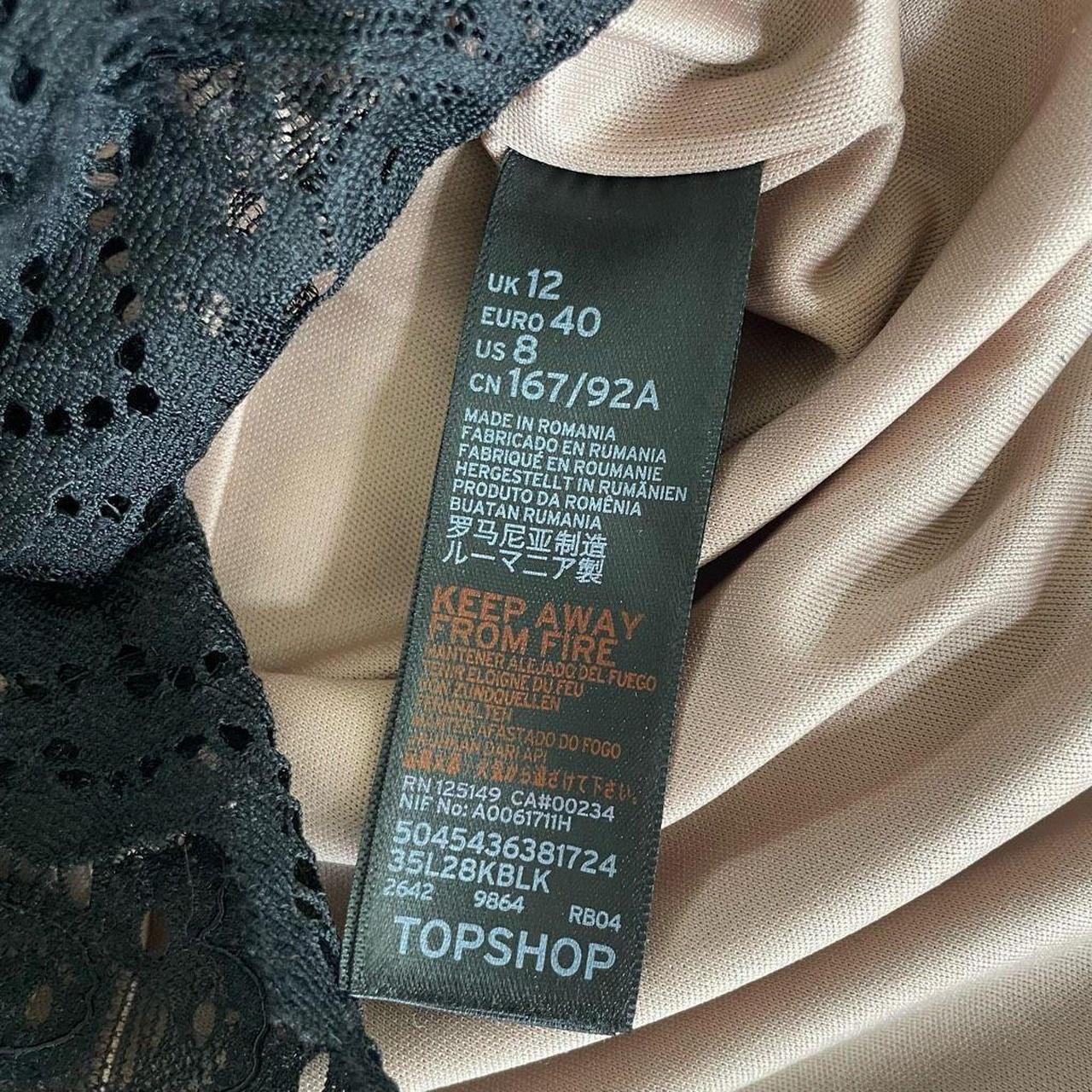 Top shop women s strappy stretchy lace little black. Depop