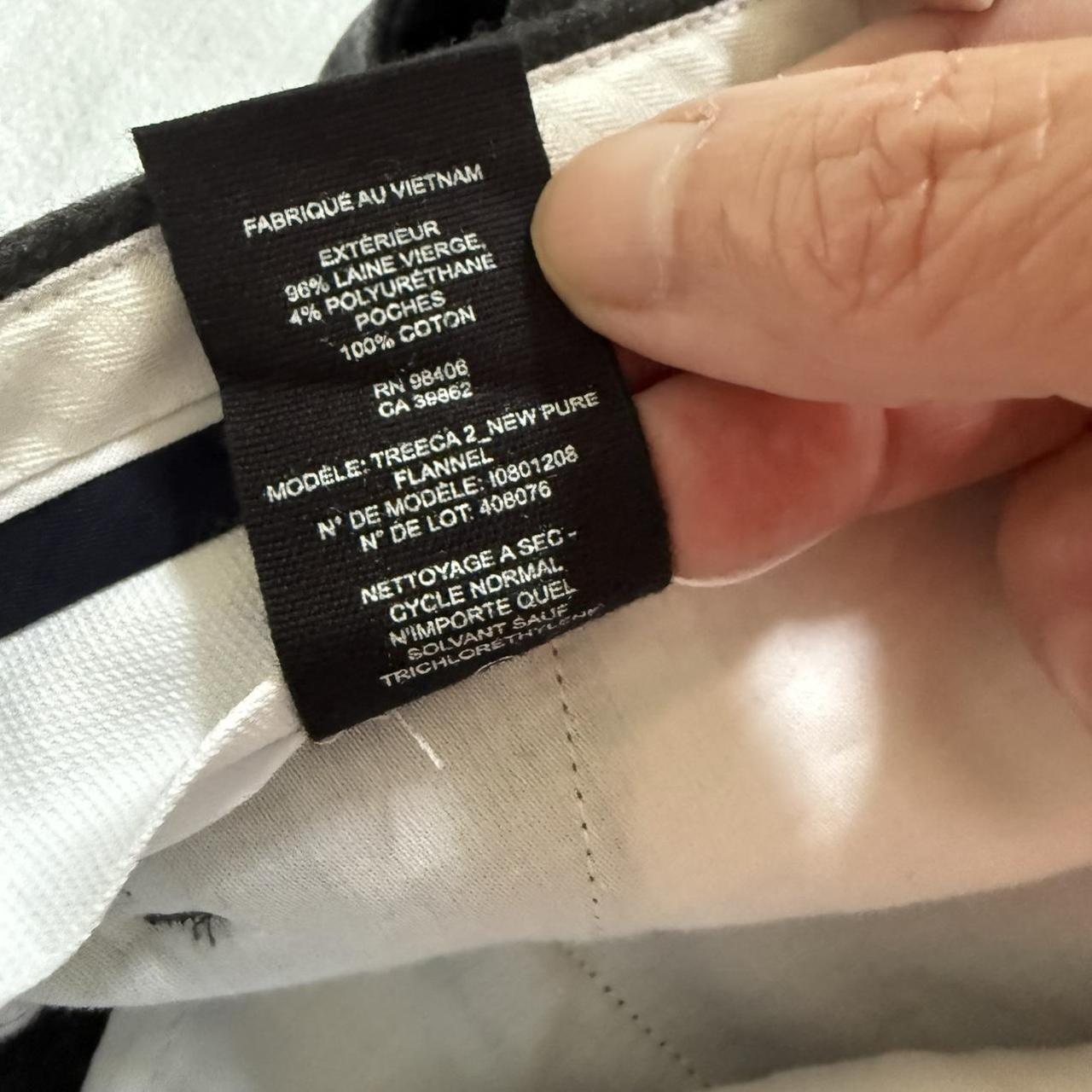 Theory Women's Pants - Grey - 4 – Theory wool Fla… - image 8