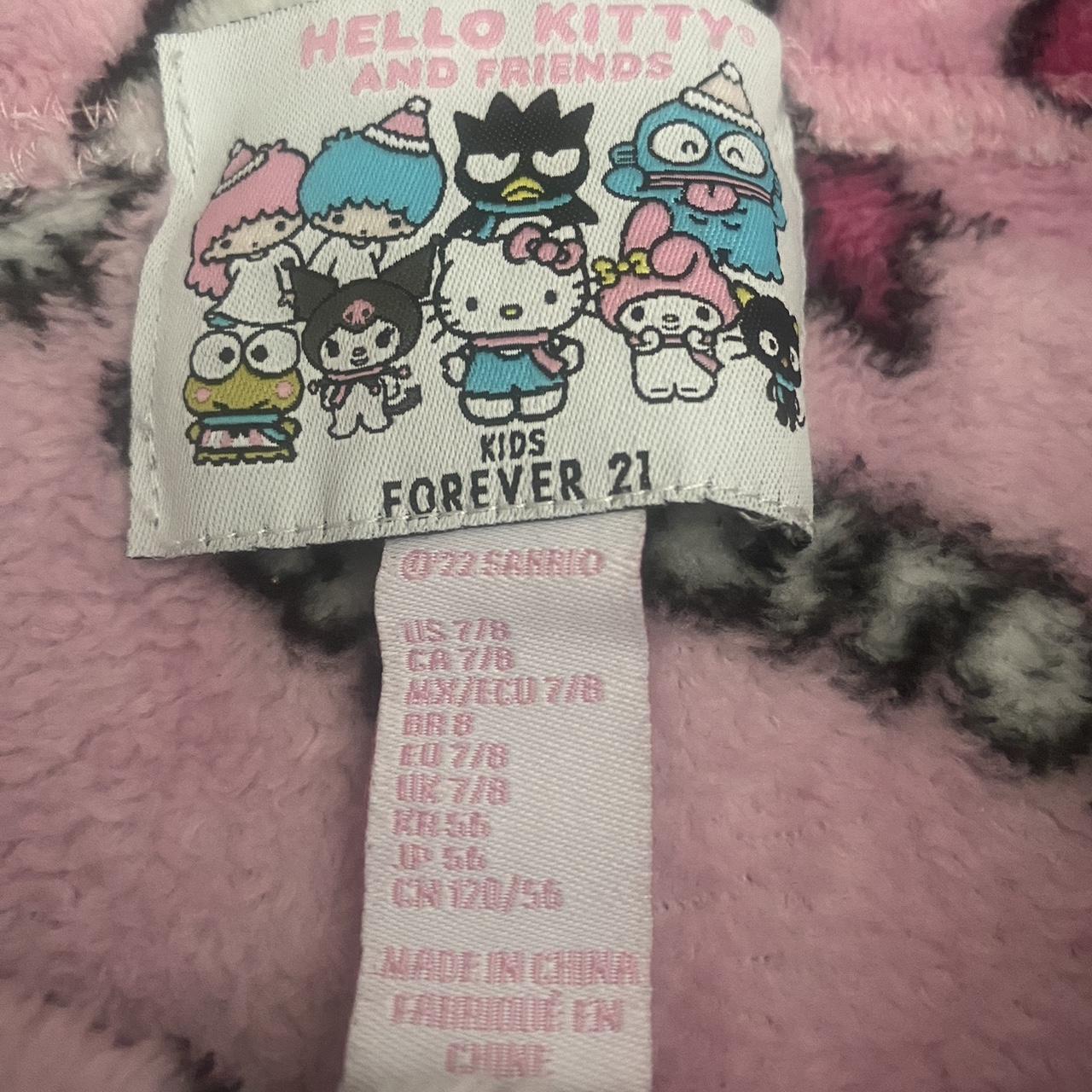 hello kitty forever 21 kids pajama pants best fits... - Depop